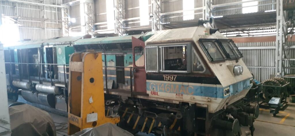 WDG4 12001 gets new Lease of Life, thanks to SWR