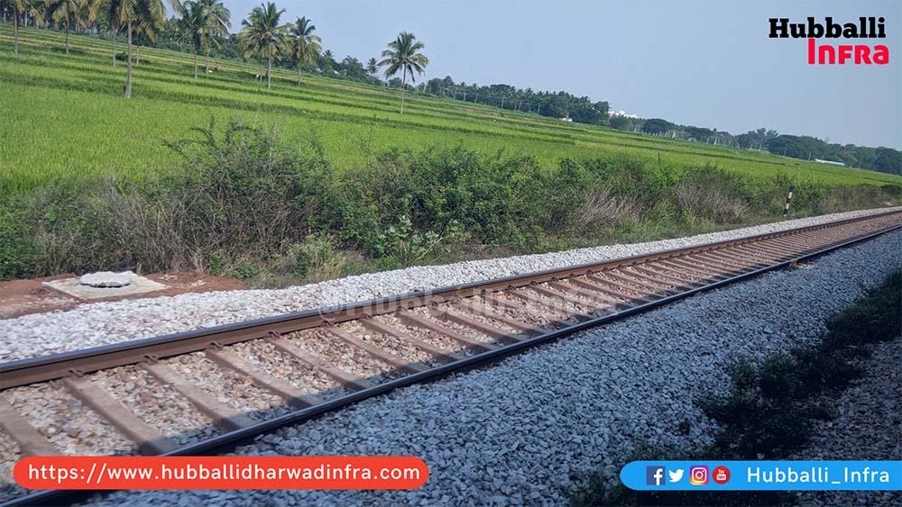 Bengaluru to Hubballi Railway Electrification reaches Davanagere