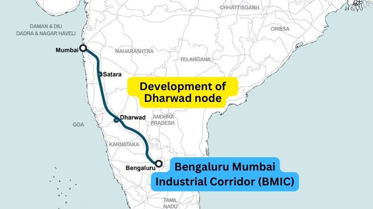 Tenders called for key developments of Dharwad node on BMIC (Bengaluru Mumbai Industrial Corridor)