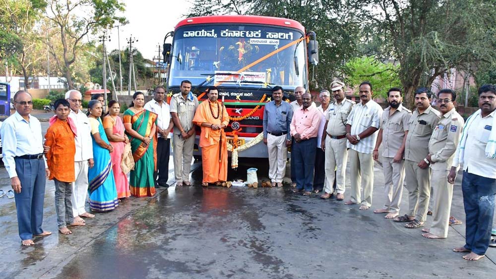 NWKRTC starts Dharwad to Ujjaini bus via Hubballi Gadag